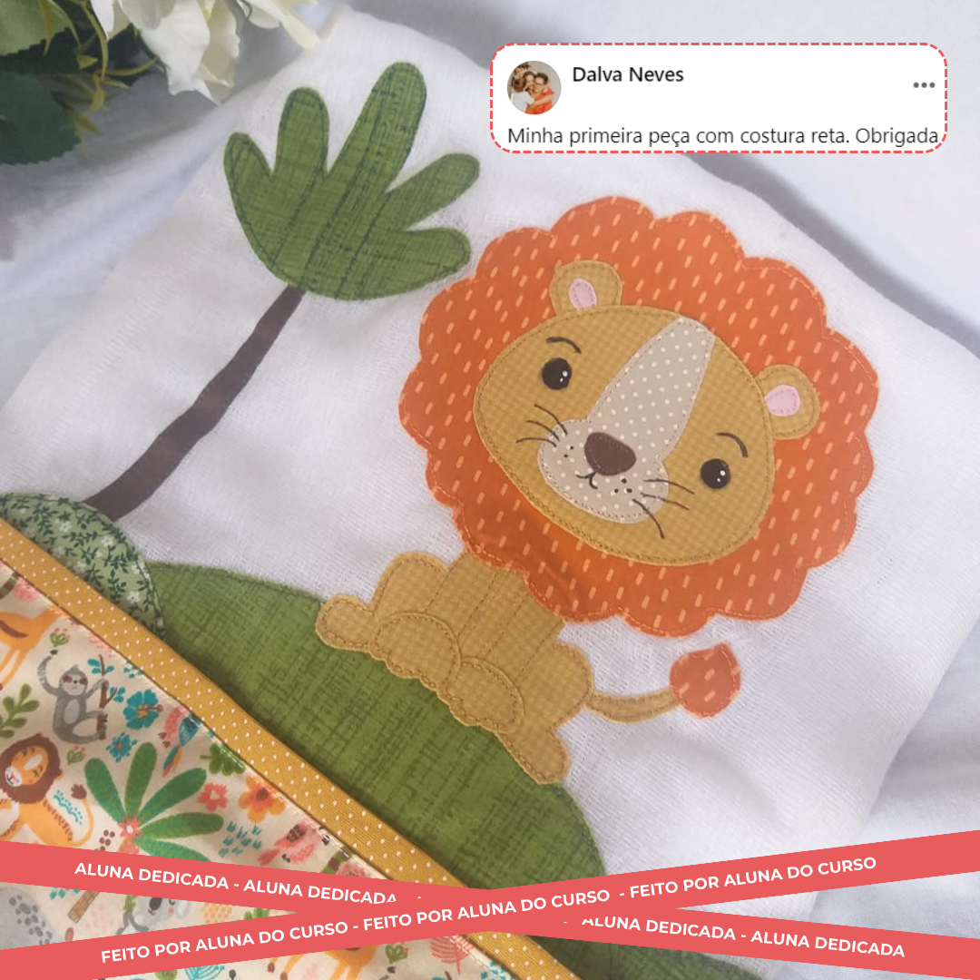 Os Melhores Temas de Patch Aplique para Enxoval de Bebê: Safari