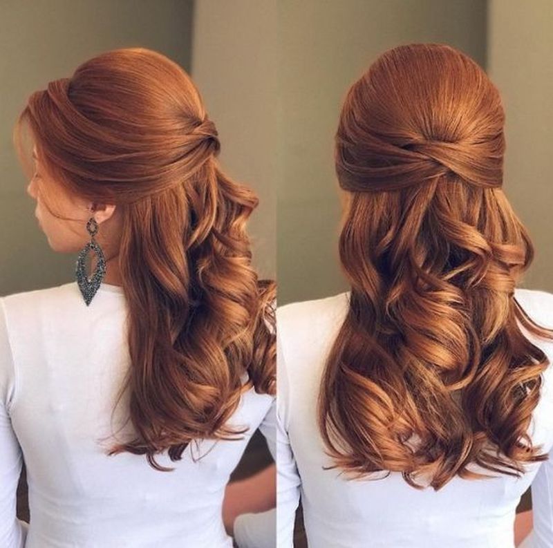 penteado preso ou solto para madrinha qual escolher