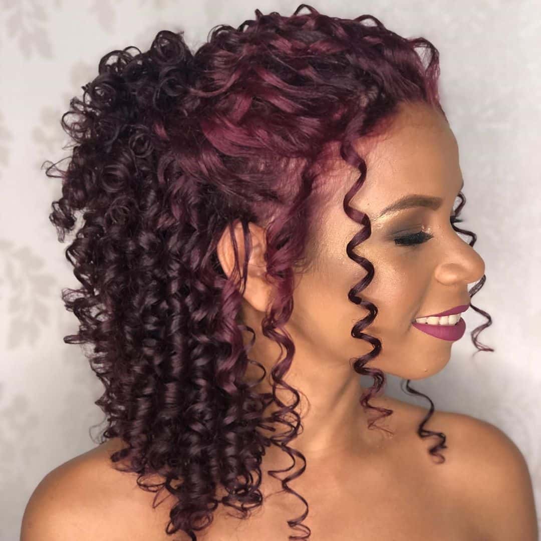 penteado cabelo cacheado para iniciantes