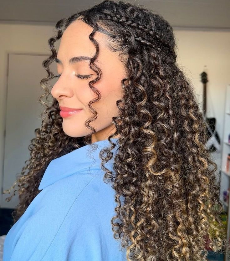 melhores penteados cabelo cacheado
