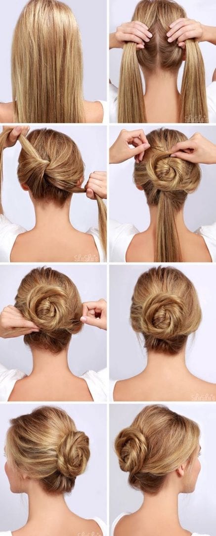 penteados que não danificam o cabelo