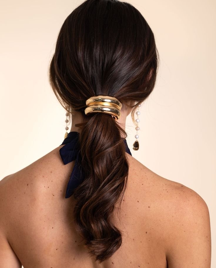 penteado festa cabelo medio para casamento civil