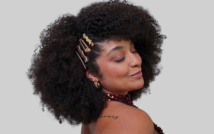 penteado cabelo todo vs meio preso