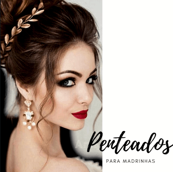 penteado lateral cabelo cacheado longo madrinha