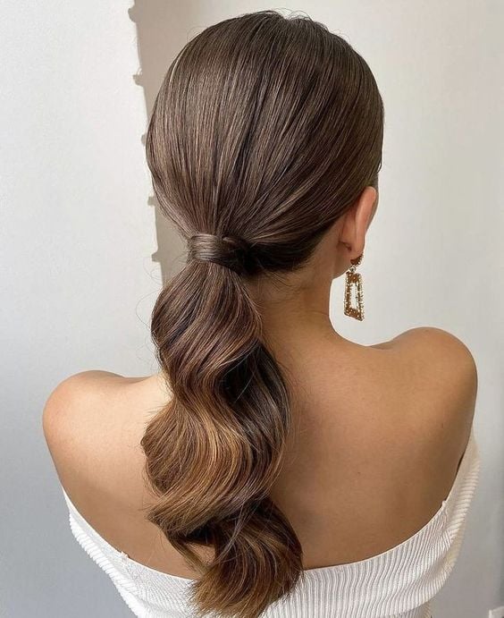 rabo de cavalo com ondas