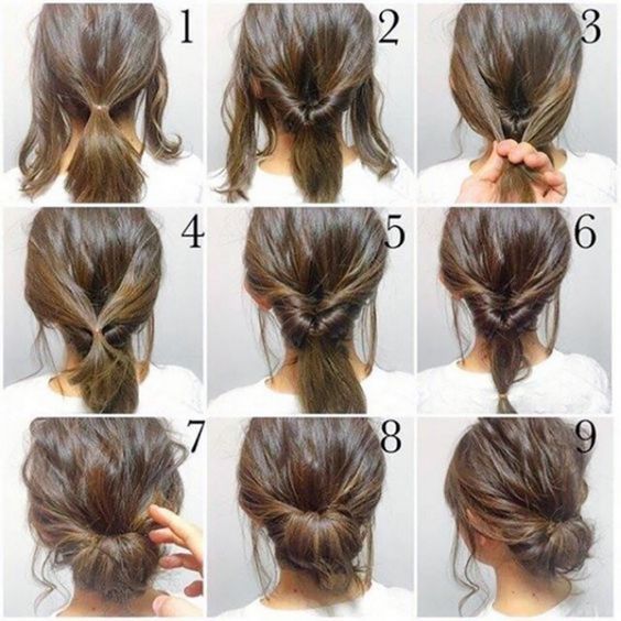penteado fácil para iniciantes