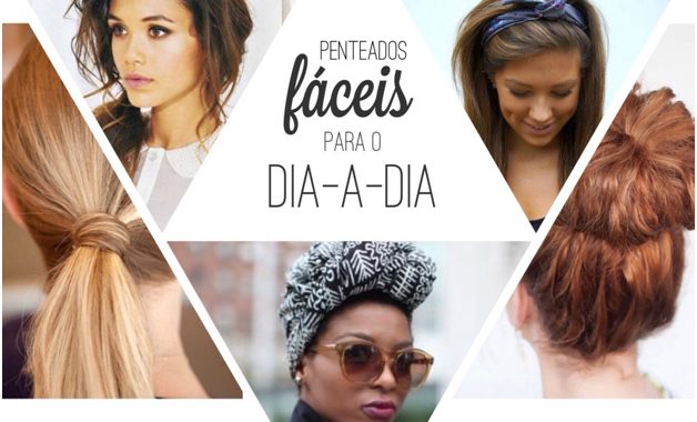 penteado simples cabelo curto