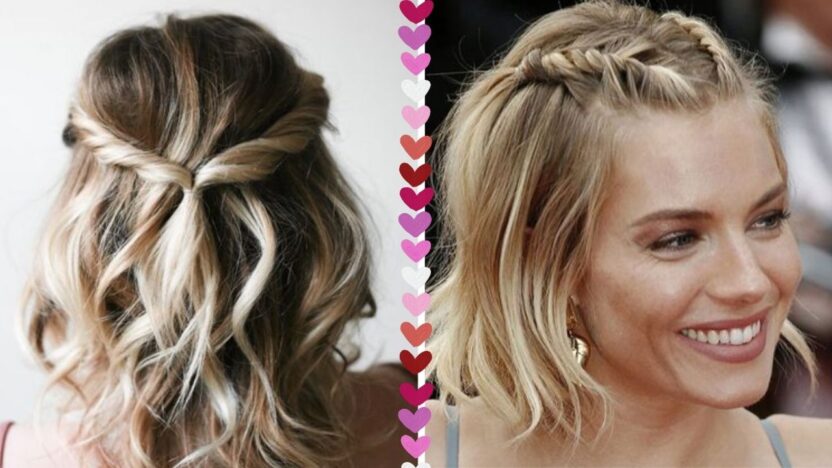 penteado simples rápido 5 minutos