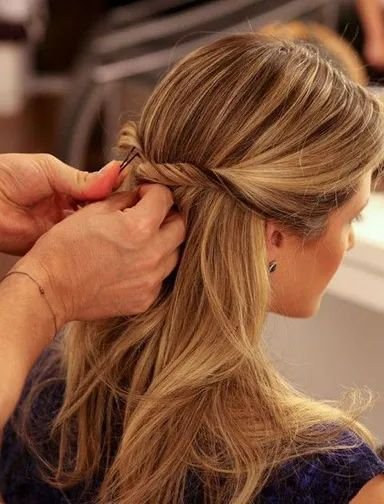 penteados para cabelo liso sem prender