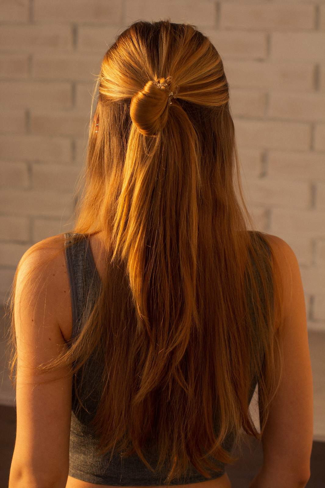 penteado rápido cabelo liso para festa