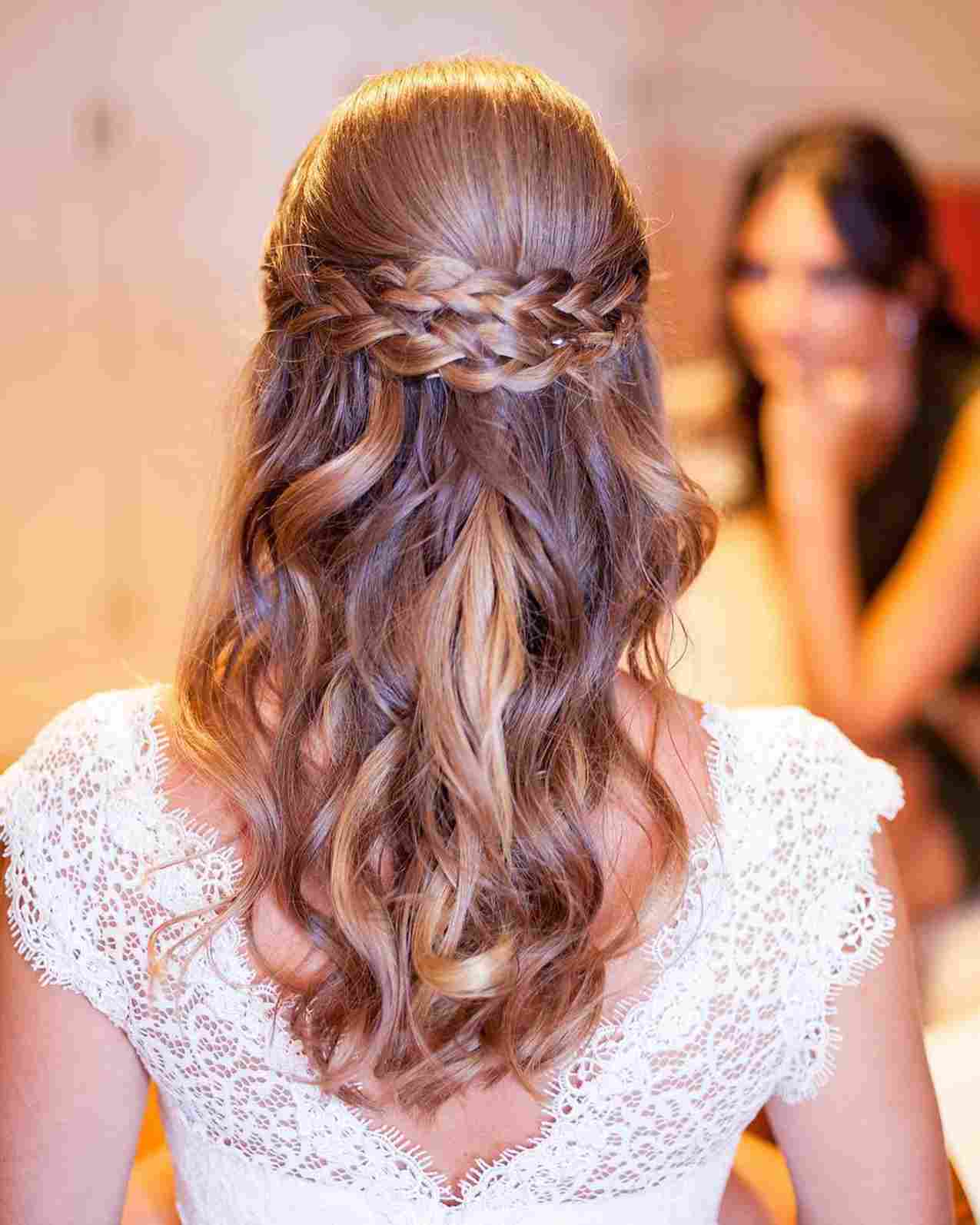 penteado simples cabelo liso rápido