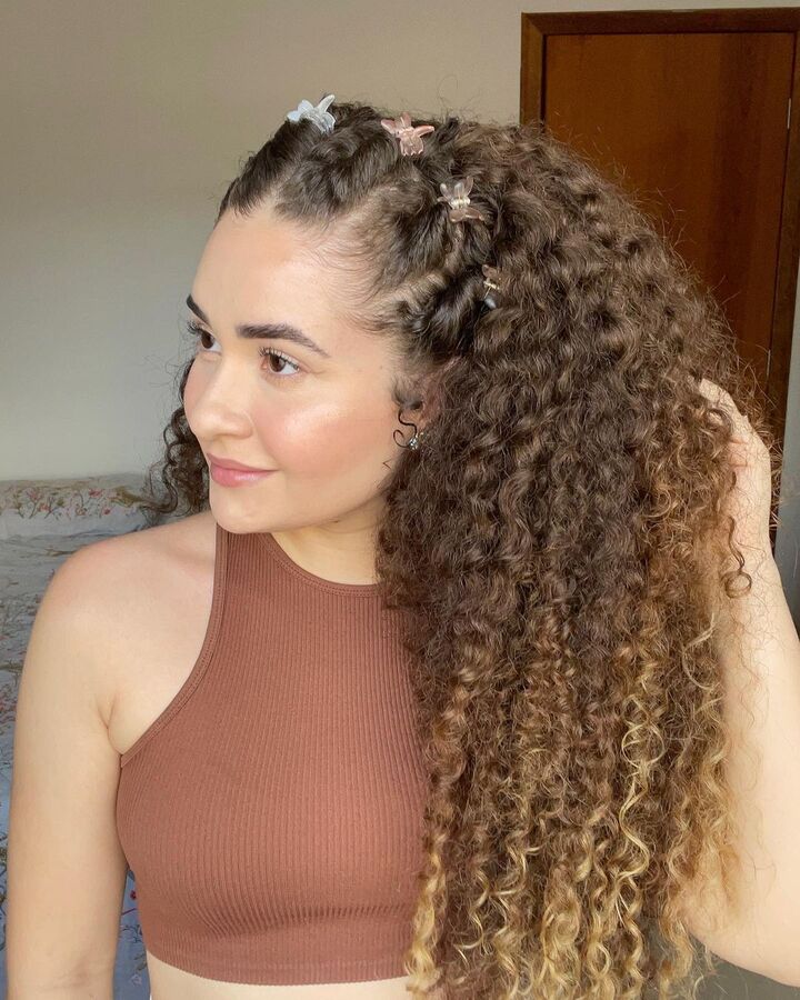 penteados bonitos para cabelo médio com trança