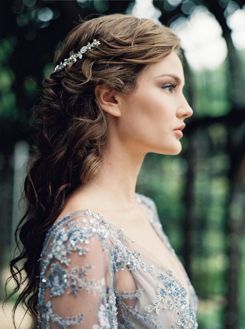 penteado madrinha casamento boho romântico