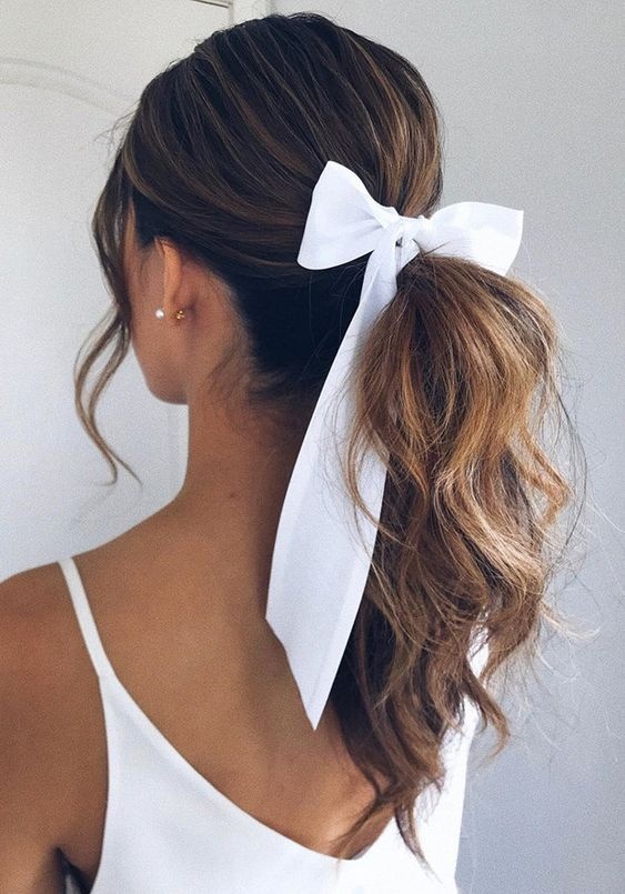 como fazer laço de cabelo com fita de cetim passo a passo