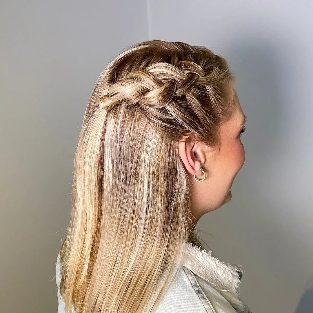 penteados com tranças inspiração