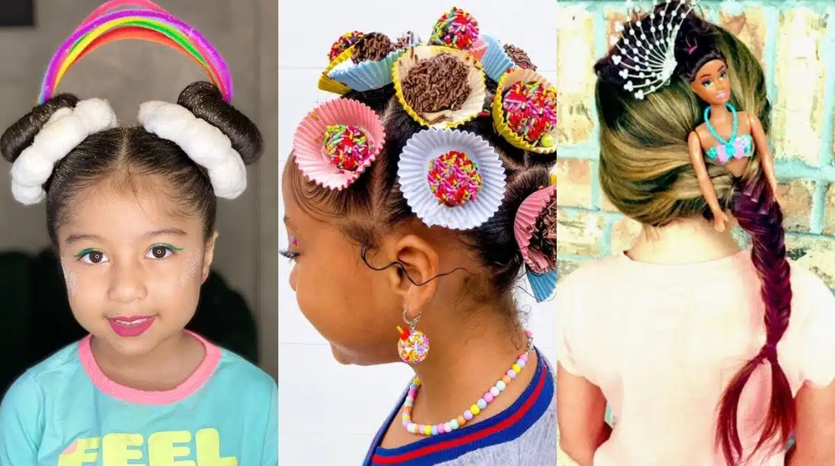 penteados escolares fáceis e rápidos para meninas