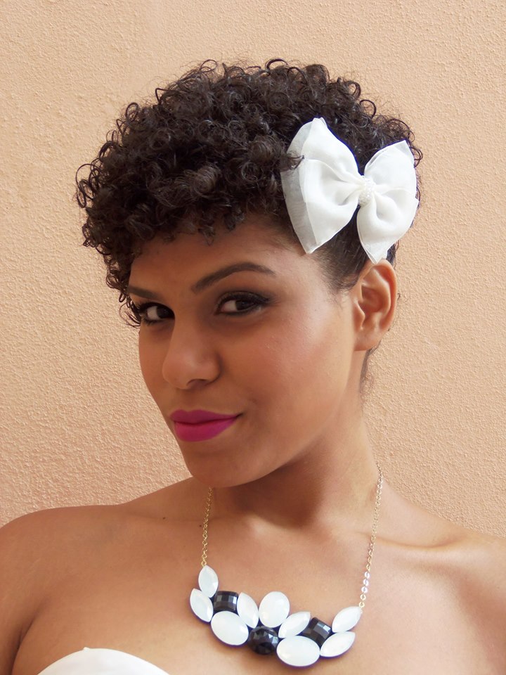 penteados para cabelo curto cacheado