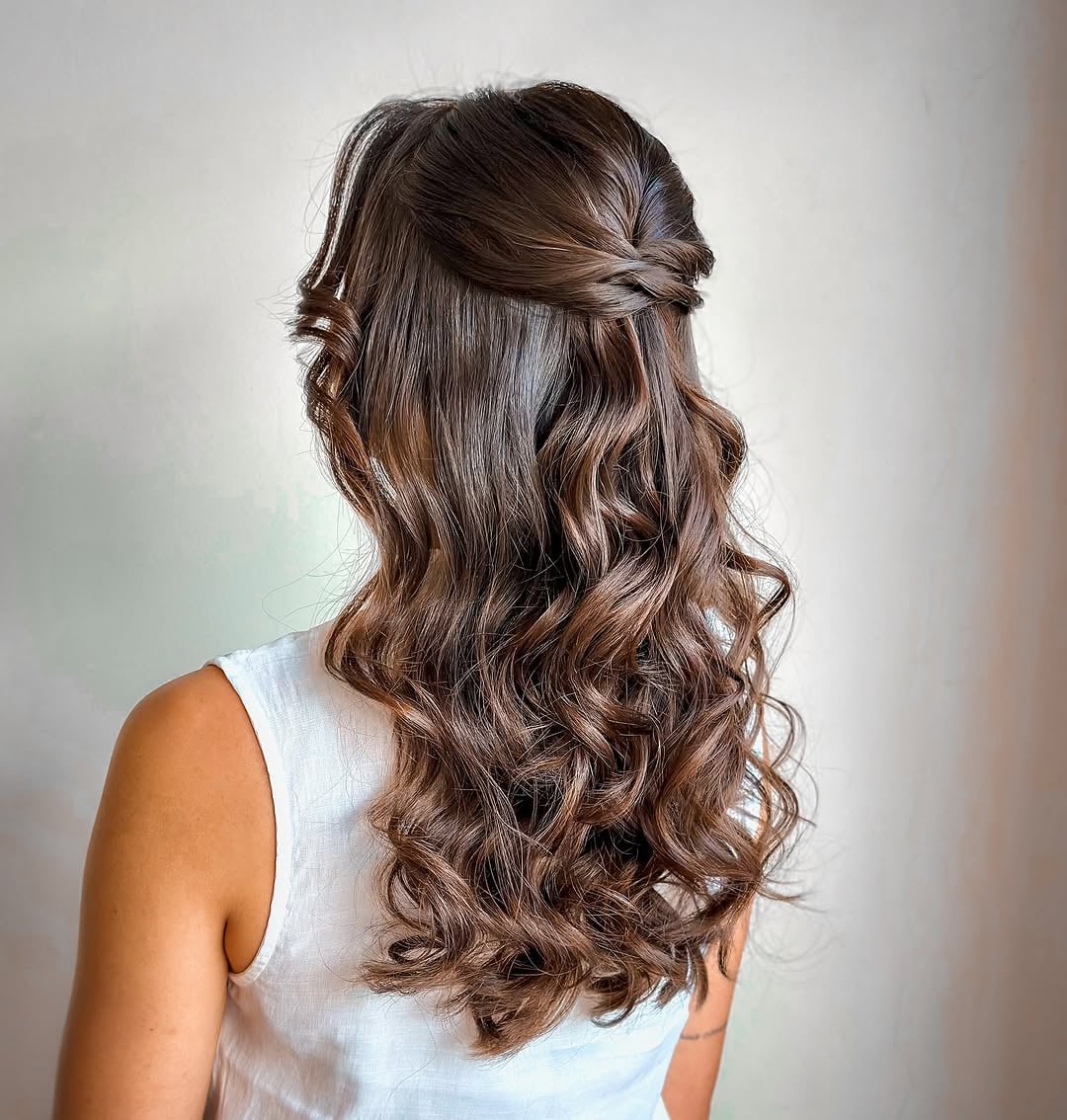 penteados para casamento de dia inspiração