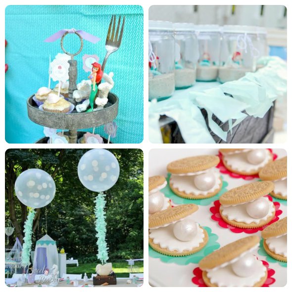 kit festa sereia completa