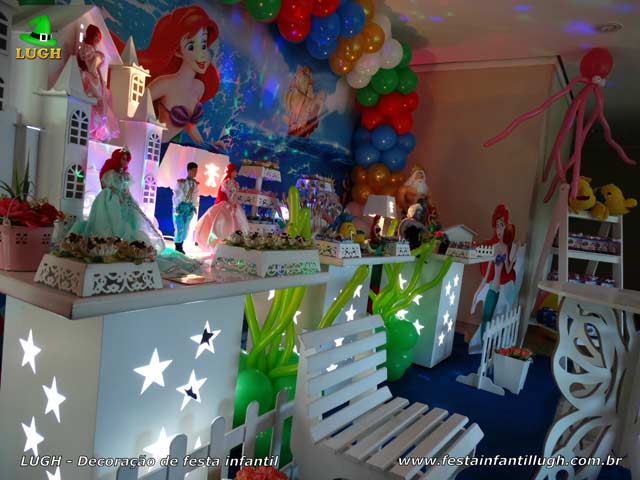 lembrancinhas tema pequena sereia