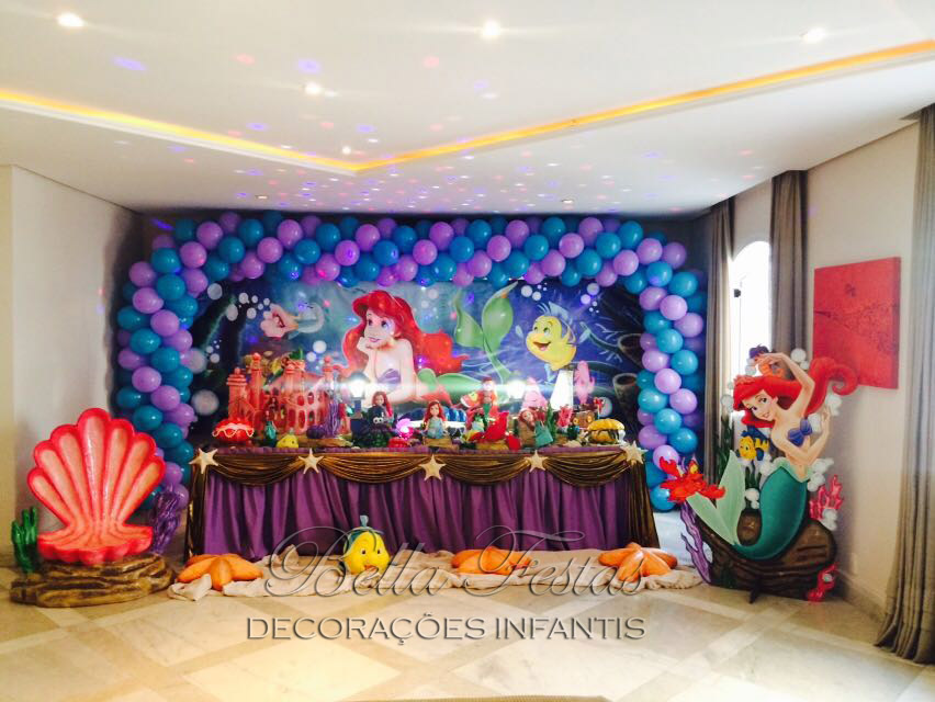 lembrancinhas tema pequena sereia