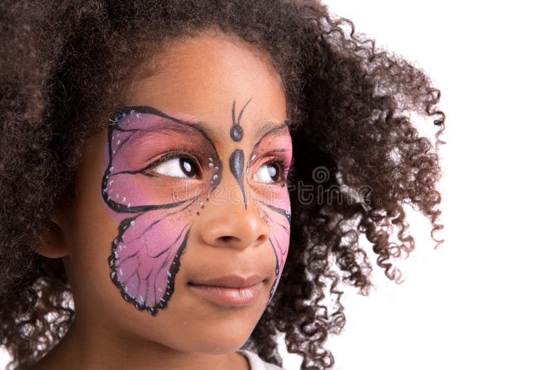 desenho borboleta rosto