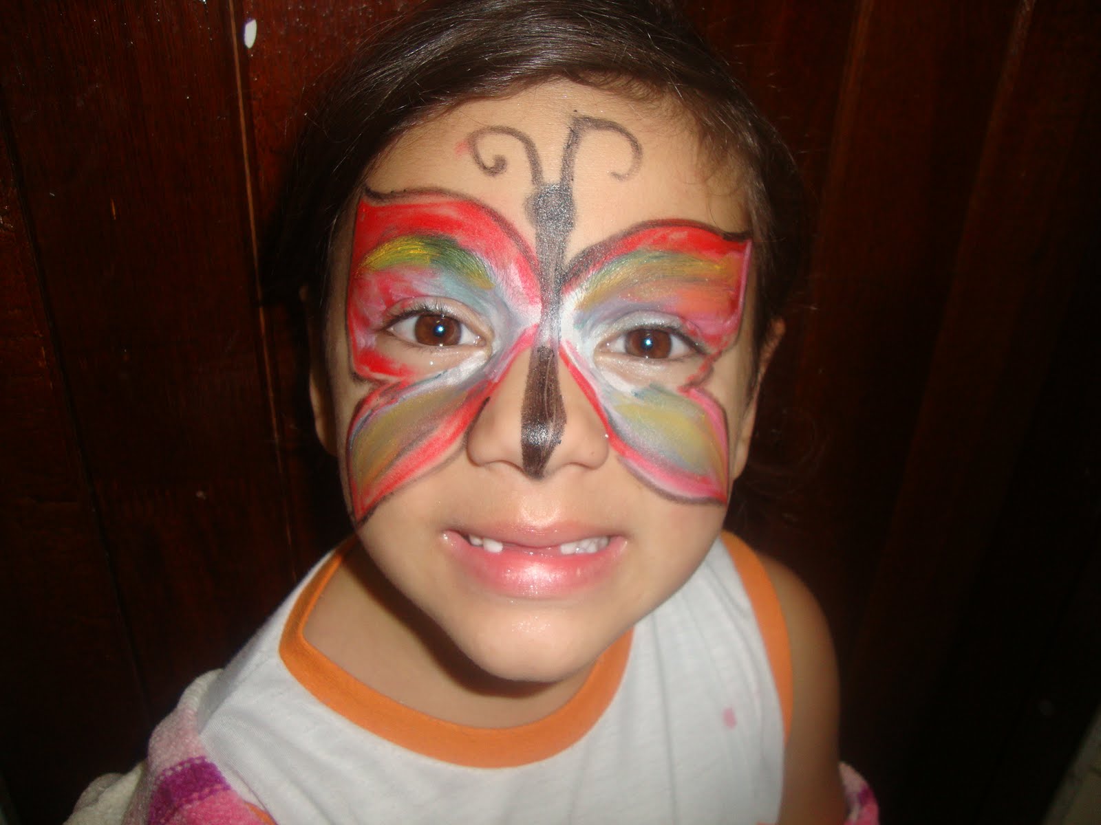 pintura borboleta para festa