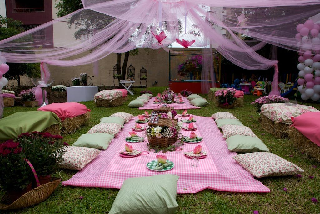 decoração piquenique infantil