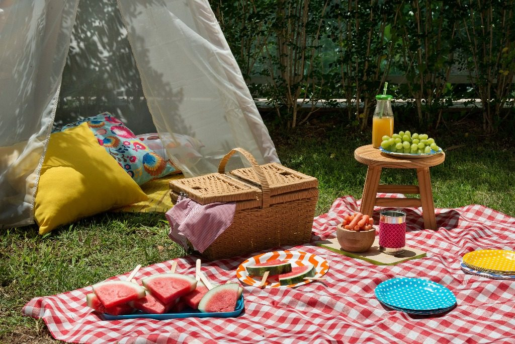 decoração piquenique boho chic