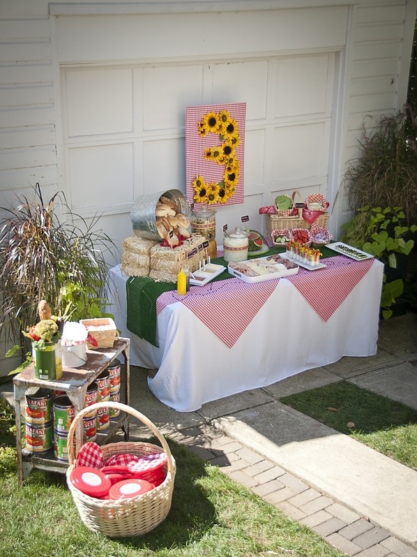 decoração piquenique boho chic