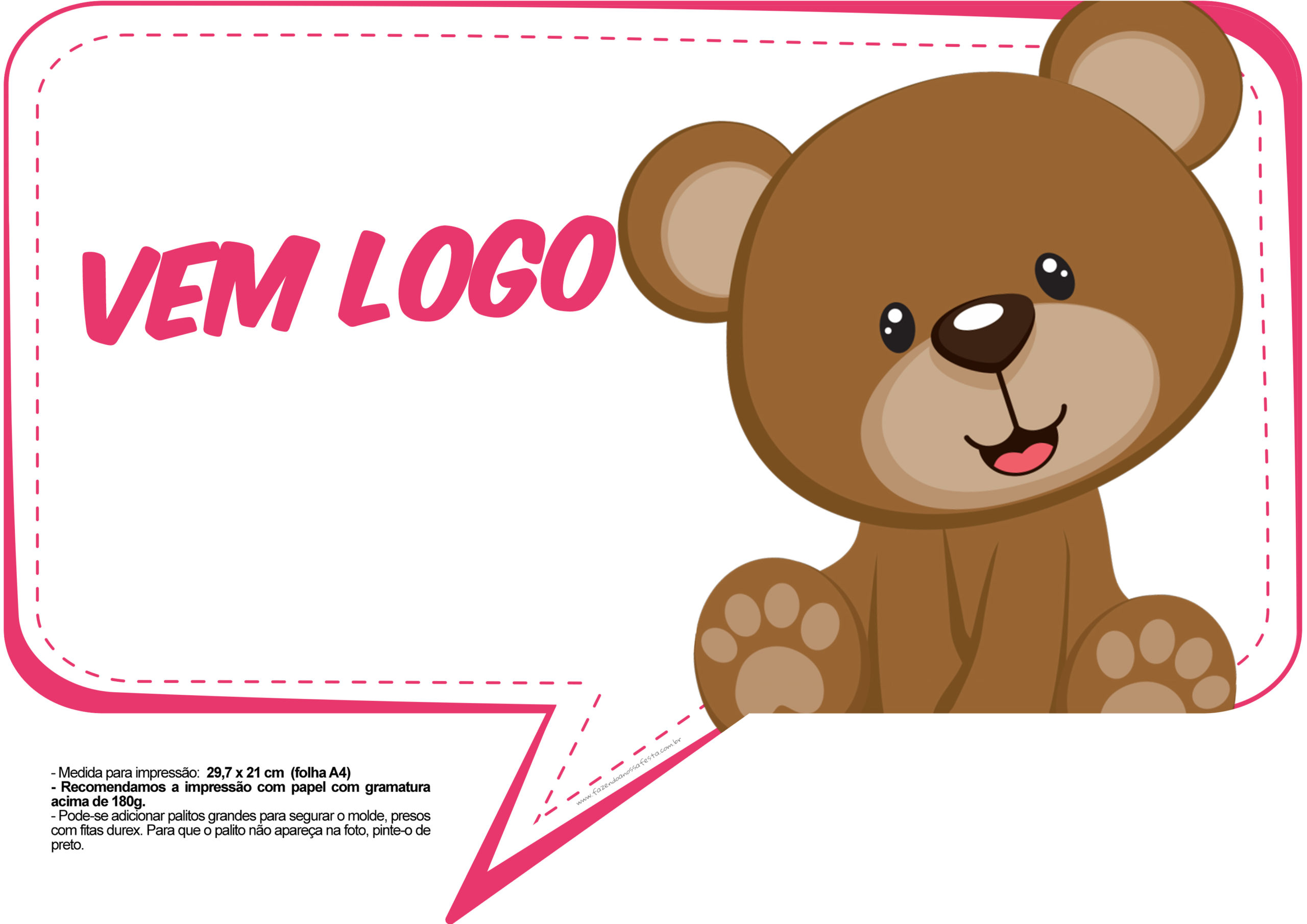 placas para cha de bebe png