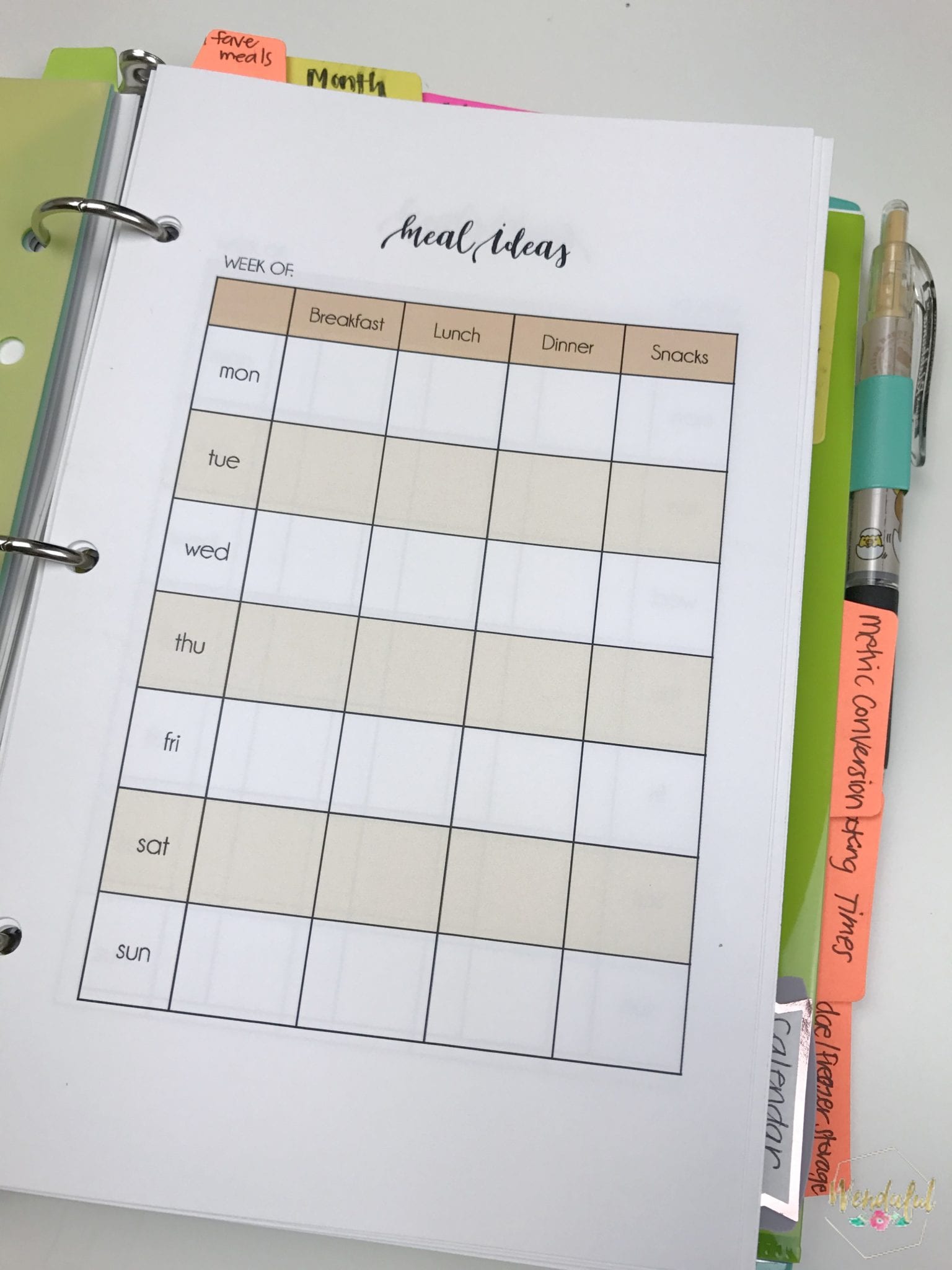planner diy