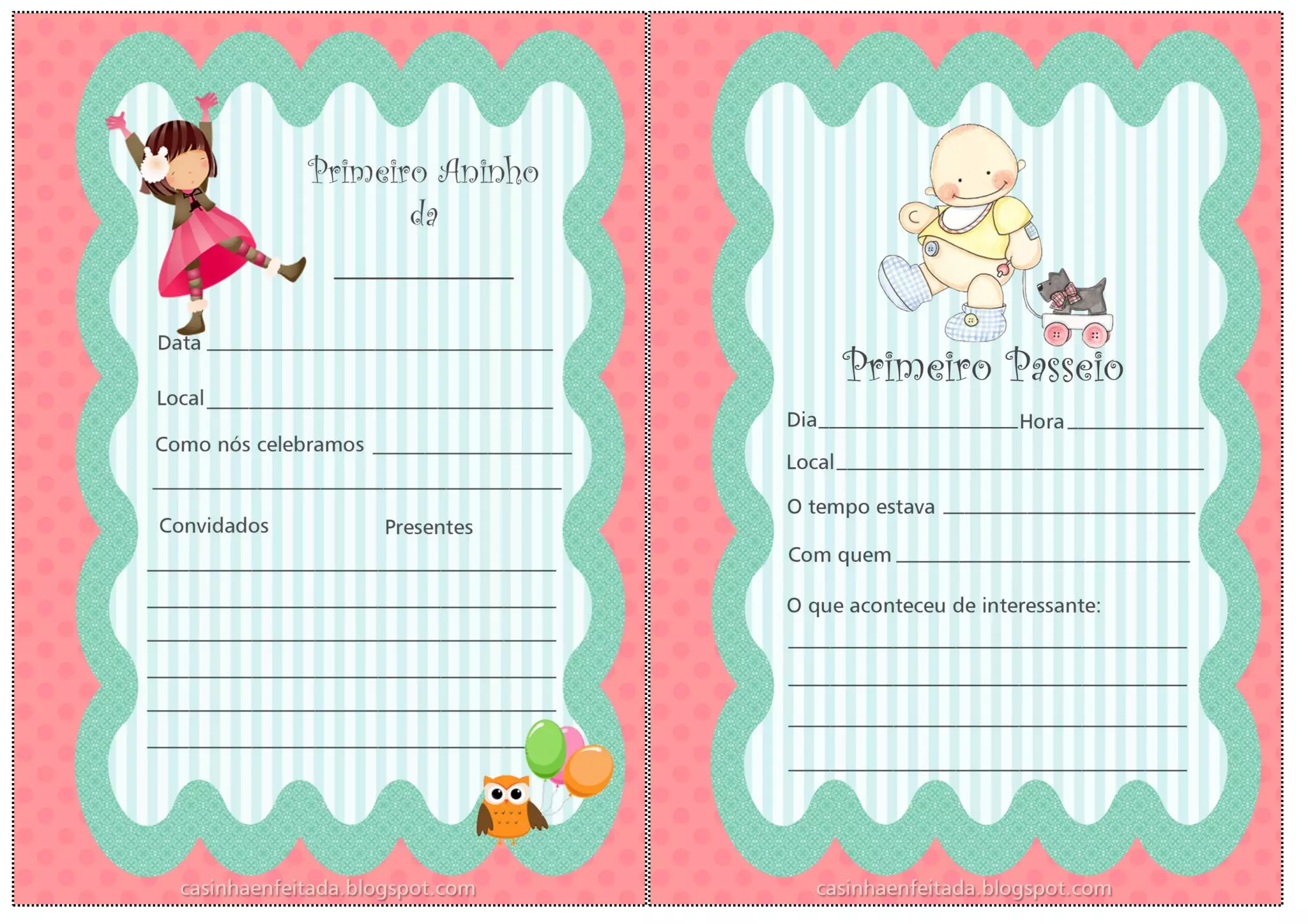 Como Montar um Diário de Recordações do Bebê Inesquecível