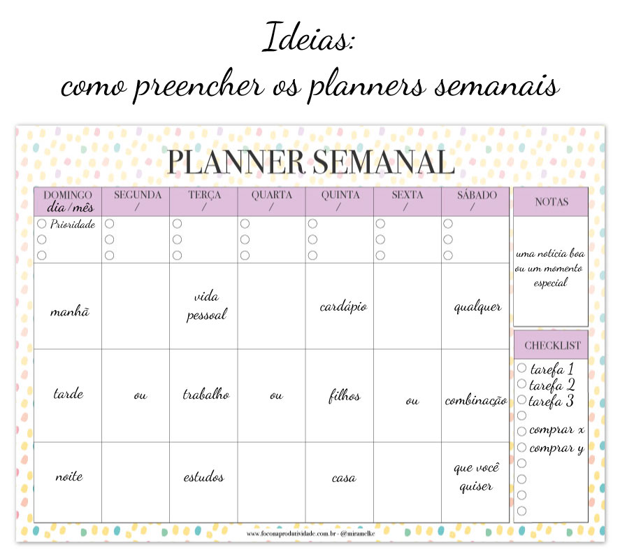 planner do bebe para imprimir