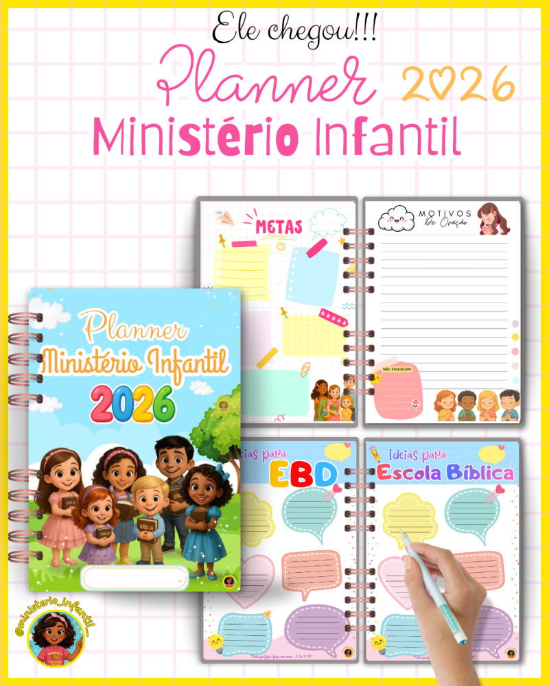 planner do bebe para imprimir