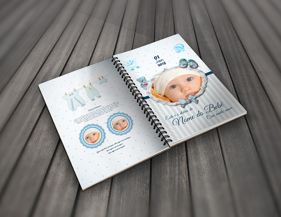 planner do bebe para imprimir