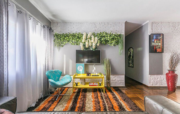 plantas pendentes para sala