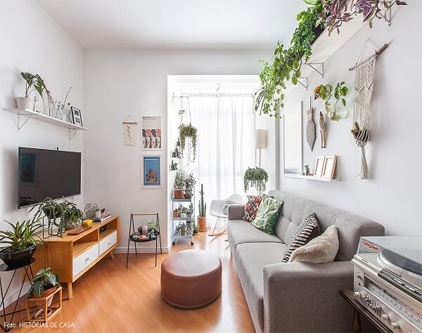 suportes para plantas de sala