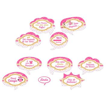 plaquinhas para cha de bebe