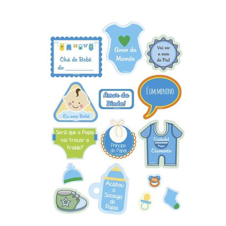plaquinhas para cha de bebe