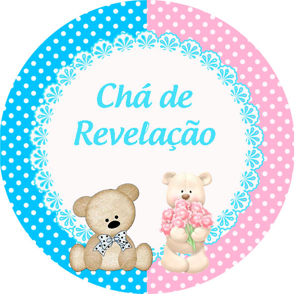 Onde Baixar Moldes Gratuitos de Plaquinhas de Chá de Bebê com Tema Ursinha