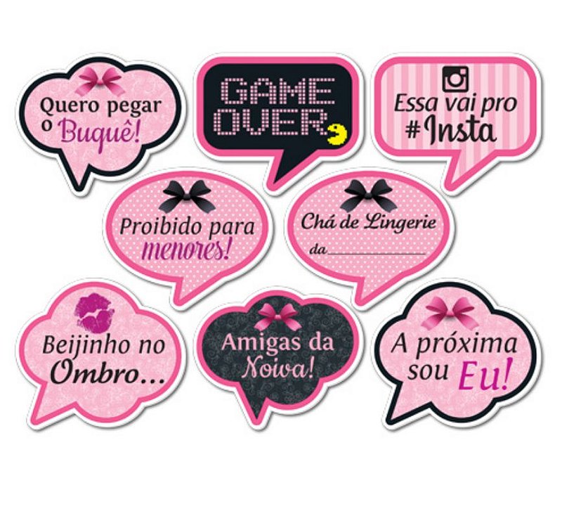 Plaquinhas Chá de Bebê Rosa: 100+ Modelos Grátis para Imprimir!