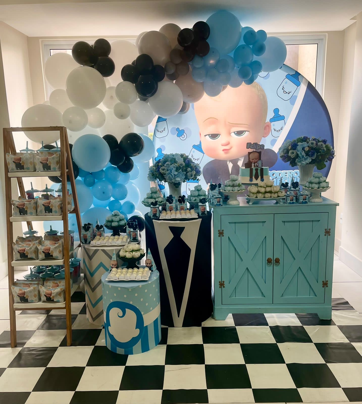 ideias de decoração poderoso chefinho para festa infantil