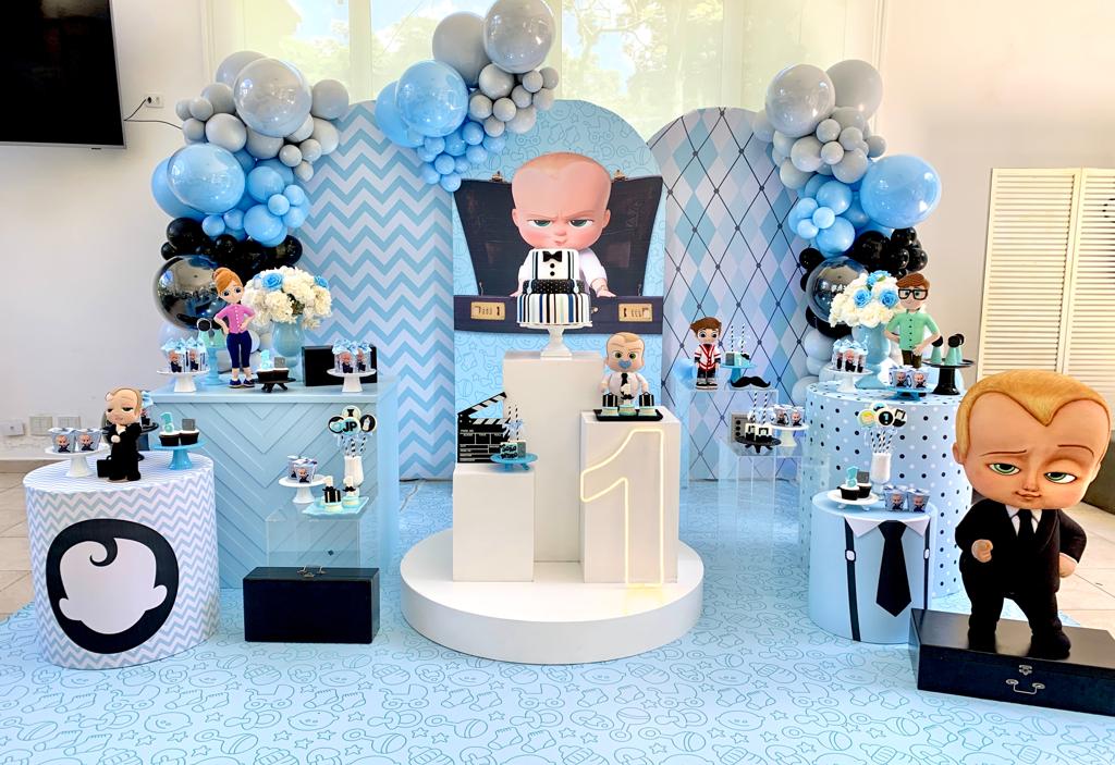 decoração poderoso chefinho vs festa simples