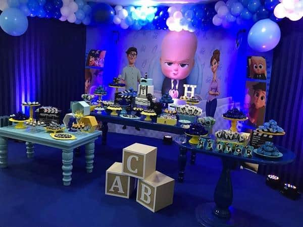 ideias de decoração poderoso chefinho para festa infantil