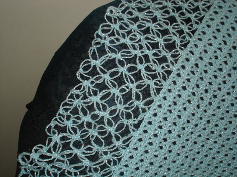 Pontos de crochê para mantas de bebê