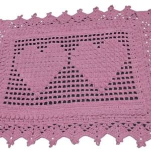 pontos de croche para tapetes