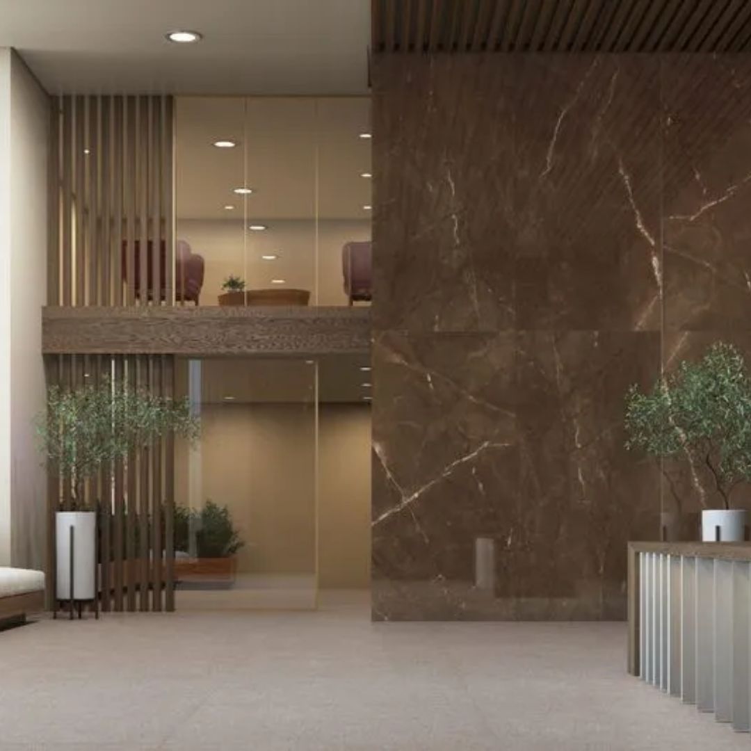 porcelanato bege escuro polido 80x80