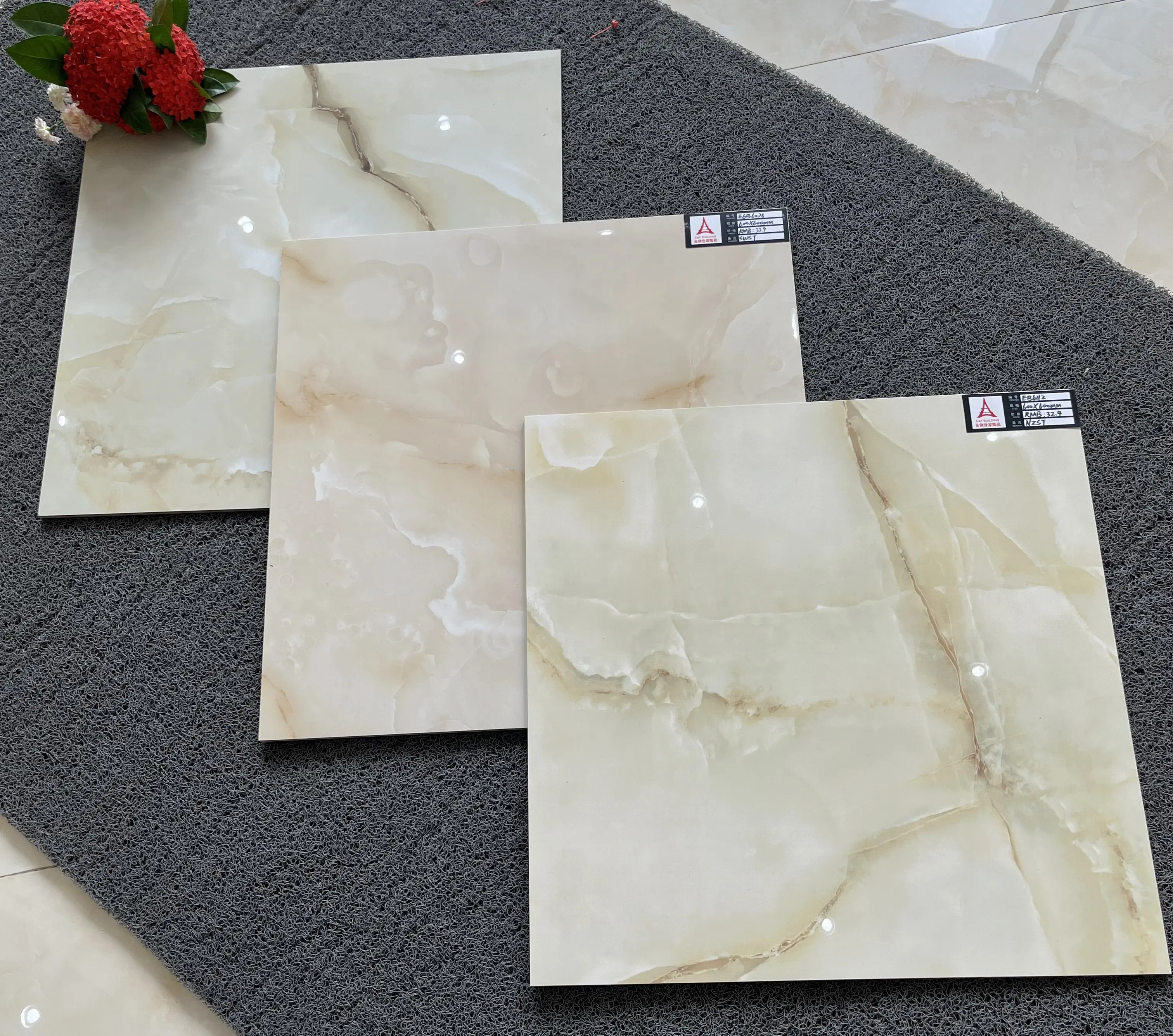 porcelanato bege escuro polido 60x120