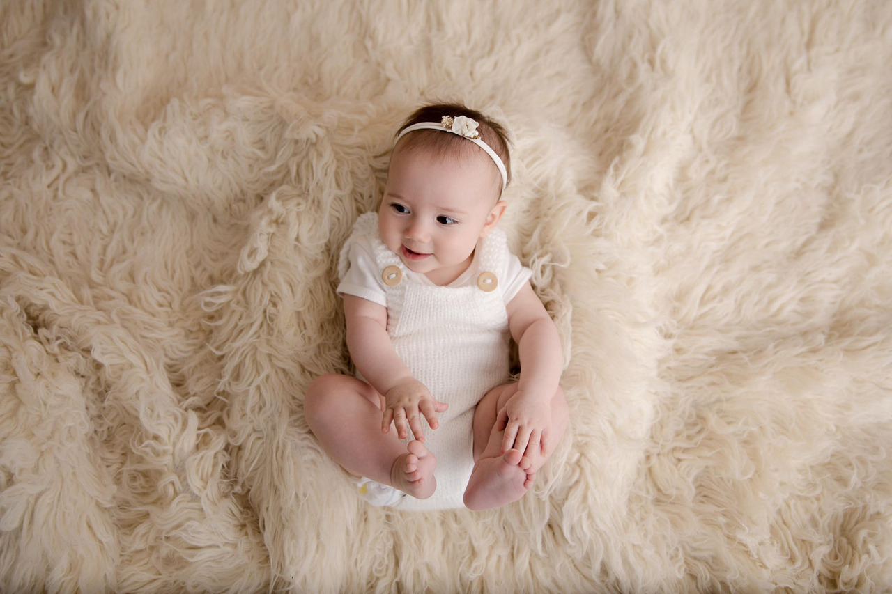poses para fotos de bebe de 5 meses